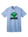 Alien DJ Adult T-Shirt-unisex t-shirt-TooLoud-Light-Blue-Small-Davson Sales