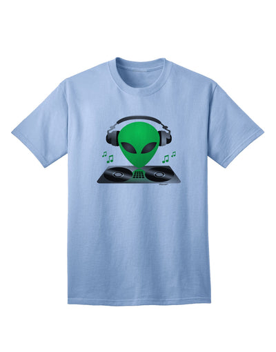 Alien DJ Adult T-Shirt-unisex t-shirt-TooLoud-Light-Blue-Small-Davson Sales