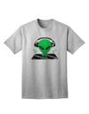 Alien DJ Adult T-Shirt-unisex t-shirt-TooLoud-AshGray-Small-Davson Sales