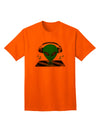 Alien DJ Adult T-Shirt-unisex t-shirt-TooLoud-Orange-Small-Davson Sales