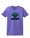Alien DJ Womens T-Shirt-Womens T-Shirt-TooLoud-Violet-X-Small-Davson Sales