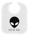 Alien They Are Here Baby Bib