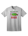 All About That Bass Fish Watercolor Adult T-Shirt-Mens T-Shirt-TooLoud-AshGray-Small-Davson Sales
