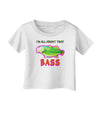 All About That Bass Fish Watercolor Infant T-Shirt-Infant T-Shirt-TooLoud-White-06-Months-Davson Sales