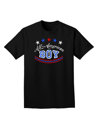 All-American Boy Adult Dark T-Shirt-Mens T-Shirt-TooLoud-Black-Small-Davson Sales