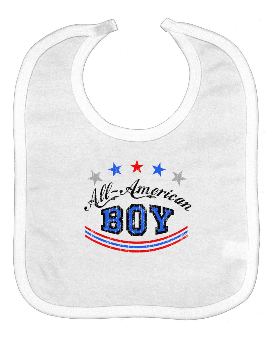 All-American Boy Baby Bib