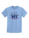 All-American Boy Childrens T-Shirt-Childrens T-Shirt-TooLoud-Light-Blue-X-Small-Davson Sales