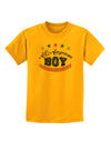 All-American Boy Childrens T-Shirt-Childrens T-Shirt-TooLoud-Gold-X-Small-Davson Sales