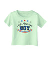 All-American Boy Infant T-Shirt-Infant T-Shirt-TooLoud-Light-Green-06-Months-Davson Sales