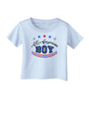 All-American Boy Infant T-Shirt-Infant T-Shirt-TooLoud-Light-Blue-06-Months-Davson Sales