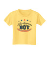 All-American Boy Toddler T-Shirt-Toddler T-Shirt-TooLoud-Daffodil-Yellow-2T-Davson Sales