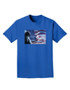 All American Cat Adult Dark T-Shirt by TooLoud-Mens T-Shirt-TooLoud-Royal-Blue-Small-Davson Sales