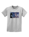 All American Cat Childrens T-Shirt by TooLoud-Childrens T-Shirt-TooLoud-AshGray-X-Small-Davson Sales