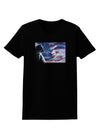 All American Cat Womens Dark T-Shirt by TooLoud-Womens T-Shirt-TooLoud-Black-X-Small-Davson Sales