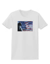 All American Cat Womens T-Shirt by TooLoud-Womens T-Shirt-TooLoud-White-X-Small-Davson Sales