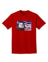 All American Eagle Adult Dark T-Shirt-Mens T-Shirt-TooLoud-Red-Small-Davson Sales