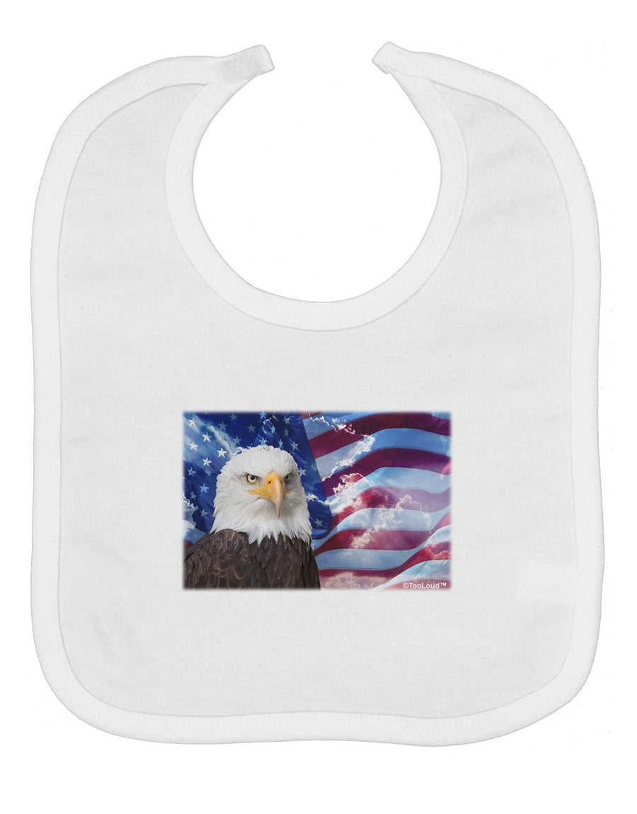 All American Eagle Baby Bib