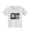 All American Eagle Toddler T-Shirt-Toddler T-Shirt-TooLoud-White-2T-Davson Sales