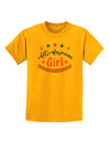 All-American Girl Childrens T-Shirt-Childrens T-Shirt-TooLoud-Gold-X-Small-Davson Sales
