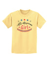 All-American Girl Childrens T-Shirt-Childrens T-Shirt-TooLoud-Daffodil-Yellow-X-Small-Davson Sales