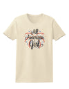 All American Girl - Fireworks and Heart Womens T-Shirt by TooLoud-Womens T-Shirt-TooLoud-Natural-X-Small-Davson Sales