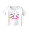 All-American Girl Infant T-Shirt-Infant T-Shirt-TooLoud-White-06-Months-Davson Sales