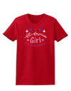 All-American Girl Womens Dark T-Shirt-TooLoud-Red-X-Small-Davson Sales