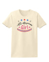 All-American Girl Womens T-Shirt-Womens T-Shirt-TooLoud-Natural-X-Small-Davson Sales