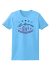 All-American Girl Womens T-Shirt-Womens T-Shirt-TooLoud-Aquatic-Blue-X-Small-Davson Sales