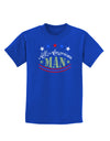 All-American Man Childrens Dark T-Shirt-Childrens T-Shirt-TooLoud-Royal-Blue-X-Small-Davson Sales