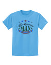 All-American Man Childrens T-Shirt-Childrens T-Shirt-TooLoud-Aquatic-Blue-X-Small-Davson Sales