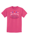 All-American Woman Childrens Dark T-Shirt-Childrens T-Shirt-TooLoud-Sangria-X-Small-Davson Sales
