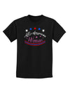 All-American Woman Childrens Dark T-Shirt-Childrens T-Shirt-TooLoud-Black-X-Small-Davson Sales