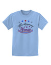 All-American Woman Childrens T-Shirt-Childrens T-Shirt-TooLoud-Light-Blue-X-Small-Davson Sales