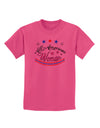 All-American Woman Childrens T-Shirt-Childrens T-Shirt-TooLoud-Sangria-X-Small-Davson Sales