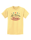 All-American Woman Childrens T-Shirt-Childrens T-Shirt-TooLoud-Daffodil-Yellow-X-Small-Davson Sales