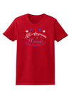 All-American Woman Womens Dark T-Shirt-TooLoud-Red-X-Small-Davson Sales