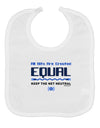 All Bits Are Created Equal - Net Neutrality Baby Bib