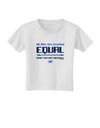 All Bits Are Created Equal - Net Neutrality Toddler T-Shirt-Toddler T-Shirt-TooLoud-White-2T-Davson Sales