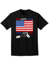 All Gave Some Some Gave All Adult Dark T-Shirt-Mens T-Shirt-TooLoud-Black-Small-Davson Sales