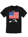 All Gave Some Some Gave All Childrens Dark T-Shirt-Childrens T-Shirt-TooLoud-Black-X-Small-Davson Sales