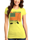 All Gave Some Some Gave All Juniors T-Shirt-Womens Juniors T-Shirt-TooLoud-Yellow-Small-Davson Sales