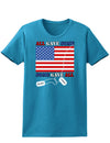 All Gave Some Some Gave All Womens Dark T-Shirt-TooLoud-Turquoise-X-Small-Davson Sales