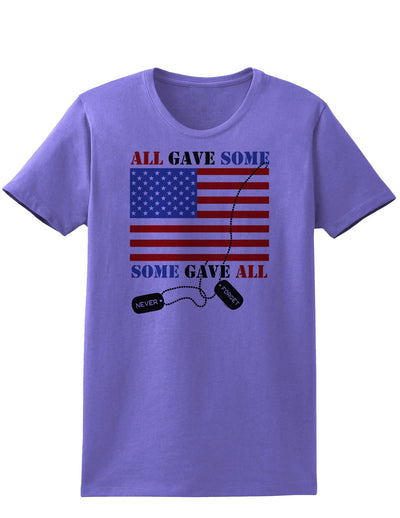 All Gave Some Some Gave All Womens T-Shirt-Womens T-Shirt-TooLoud-Violet-X-Small-Davson Sales