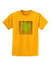 All Green Everything Clover Childrens T-Shirt-Childrens T-Shirt-TooLoud-Gold-X-Small-Davson Sales