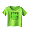 All Green Everything Clover Infant T-Shirt-Infant T-Shirt-TooLoud-Lime-Green-06-Months-Davson Sales