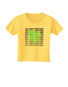 All Green Everything Clover Toddler T-Shirt-Toddler T-Shirt-TooLoud-Yellow-2T-Davson Sales