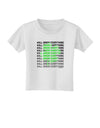 All Green Everything Clover Toddler T-Shirt-Toddler T-Shirt-TooLoud-White-2T-Davson Sales