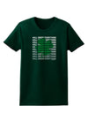 All Green Everything Clover Womens Dark T-Shirt-TooLoud-Forest-Green-Small-Davson Sales