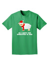 All I Want For Christmas Is Ewe Sheep Adult Dark T-Shirt-Mens T-Shirt-TooLoud-Kelly-Green-Small-Davson Sales